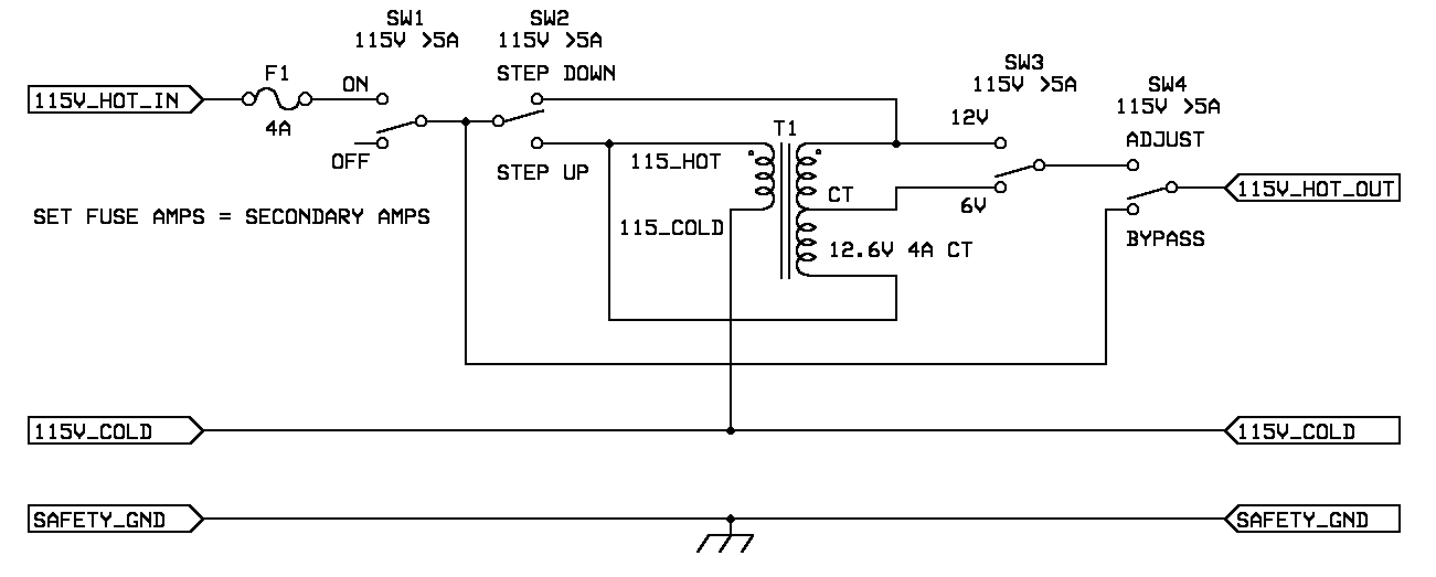 Adjustable Autoformer
        Schmatic